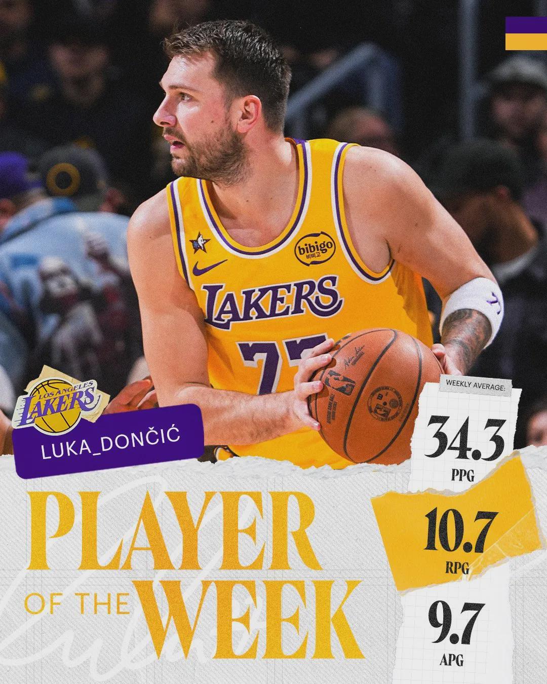 致敬科比！东契奇46分7板11助！并列湖人队史第一